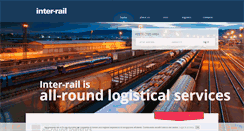 Desktop Screenshot of inter-railspa.it
